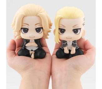 Pack 2 Figuras Manjiro Sano y Ken Ryuguji Look up Tokyo Revengers 11cm