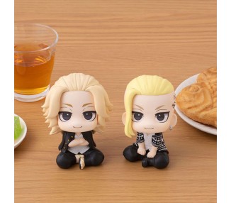 Pack 2 Figuras Manjiro Sano y Ken Ryuguji Look up Tokyo Revengers 11cm