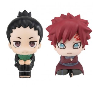 Pack 2 Figuras Shikamaru Nara y Gaara Look up Naruto Shippuden 11cm