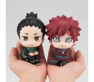 Pack 2 Figuras Shikamaru Nara y Gaara Look up Naruto Shippuden 11cm