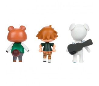 Blister 3 Figuras Animal Crossing 6cm
