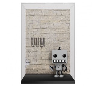 Figura POP Art Cover Brandalised Tagging Robot