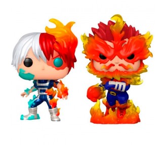 Blister 2 Figuras POP My Hero Academia Shoto Todoroki & Endeavor Exclusive