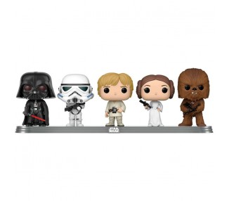 Blister 5 Figuras POP Star Wars Classics Exclusive