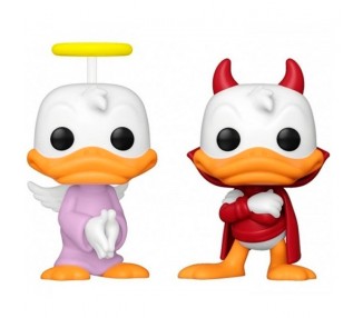 Blister 2 Figuras POP Disney Donald Duck - Donald Angel & Devil Exclusive