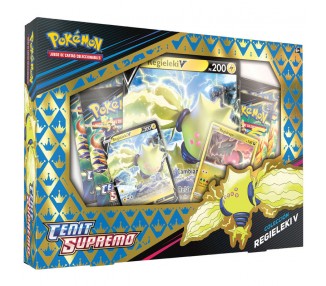 Blister Juego Cartas Coleccionables Regidrago V & Regieleki V Crown Zenith Pokemon surtido