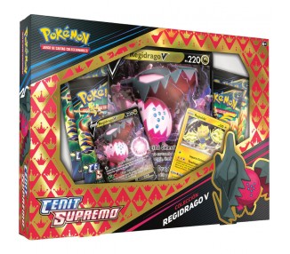 Blister Juego Cartas Coleccionables Regidrago V & Regieleki V Crown Zenith Pokemon surtido
