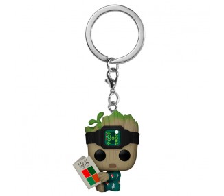 Llavero Pocket POP Marvel I am Groot - Groot with Onesie