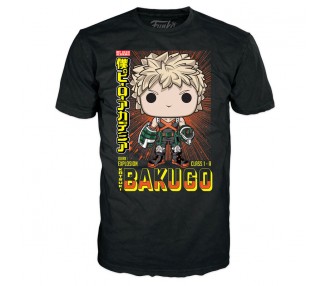 Set figura POP & Tee My Hero Academia Katsuki Exclusive