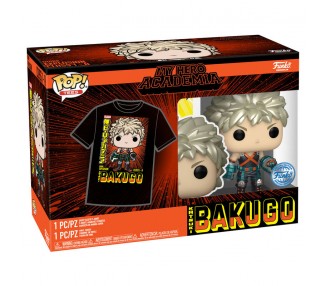 Set figura POP & Tee My Hero Academia Katsuki Exclusive