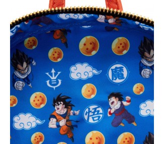 Mochila Trio Dragon Ball Z Loungefly 31cm