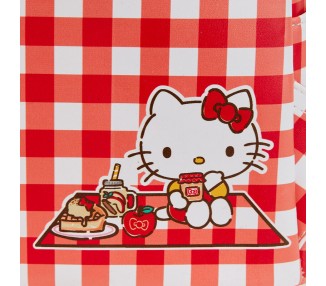 Mochila Gingham Hello Kitty Sanrio Loungefly 26cm
