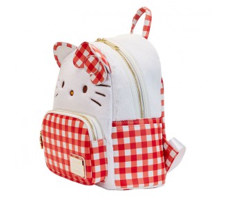 Mochila Gingham Hello Kitty Sanrio Loungefly 26cm