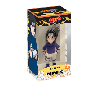 Figura Minix Sasuke Uchiha Naruto Shipudden 12cm