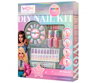 Blister set manicura perfumadas Wow Generation