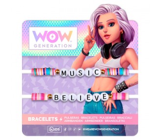 Pulsera mensaje Wow Generation surtido