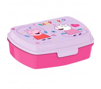Sandwichera + cantimplora aluminio Peppa Pig 500ml