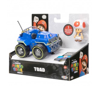 Figura Toad Kart La Pelicula Mario Kart 7cm