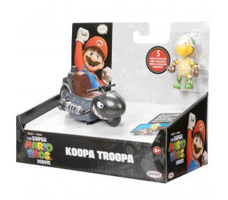Figura Koopa Troopa Kart La Pelicula Mario Kart 6cm