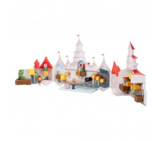 Playset Castillo del Reino Champión + 2 figuras Super Mario Bros