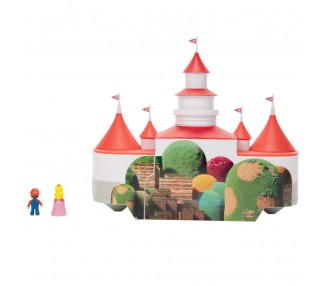 Playset Castillo del Reino Champión + 2 figuras Super Mario Bros