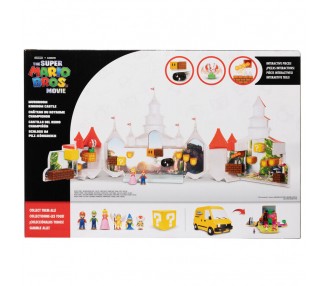 Playset Castillo del Reino Champión + 2 figuras Super Mario Bros