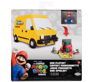 Playset mini + figura Super Mario La Película Super Mario Bros