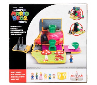Playset mini + figura Super Mario La Película Super Mario Bros