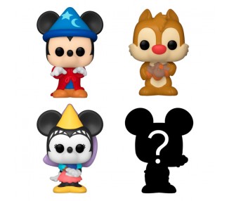 Blister 4 figuras Bitty POP Disney Sorcerer Mickey