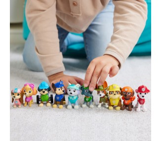 Blister 10 figuras Patrulla Canina Paw Patrol