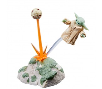 Figura Luke Skywalker & Grogu El Libro de Boba Fett Star Wars 15cm
