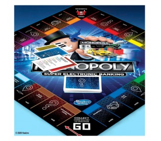 Juego mesa Monopoly Super Electronic Banking