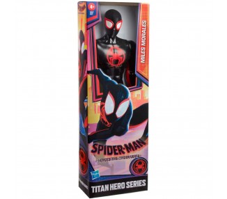 Figura Miles Morales Titan Hero Spiderman Marvel 30cm