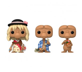 Blister 3 figuras POP E.T El Extraterrestre Exclusive