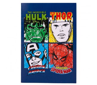 Set papeleria coloreable Vengadores Avengers Marvel