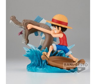 Figura Monkey D Luffy vs Local Sea Monster Log Stories One Piece 7cm