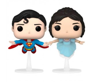 Blister 2 figuras POP DC Comics Superman & Lois Flying Exclusive