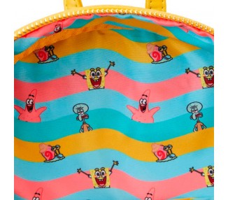 Mochila Casa de la Piña Bob Esponja Loungefly 26cm