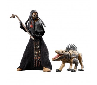 Figuras Tusken Warrior & Massiff El Libro de Boba Fett Star Wars 9,5cm