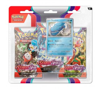 Blister juego cartas coleccionables Escarlata y Purpura Pokemon ingles surtido