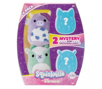 Blister peluches Squishmallows 5cm surtido