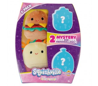 Blister peluches Squishmallows 5cm surtido