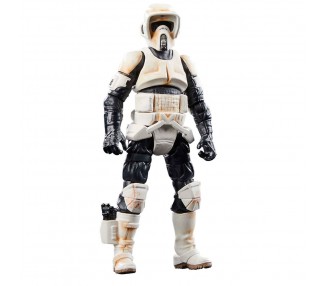 Figura Speeder Bike Scout Trooper & Grogu the Mandalorian Star Wars 9cm