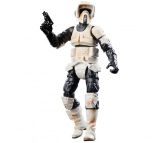 Figura Speeder Bike Scout Trooper & Grogu the Mandalorian Star Wars 9cm