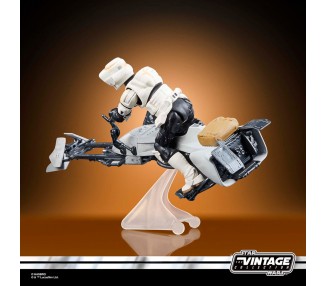 Figura Speeder Bike Scout Trooper & Grogu the Mandalorian Star Wars 9cm