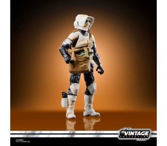Figura Speeder Bike Scout Trooper & Grogu the Mandalorian Star Wars 9cm
