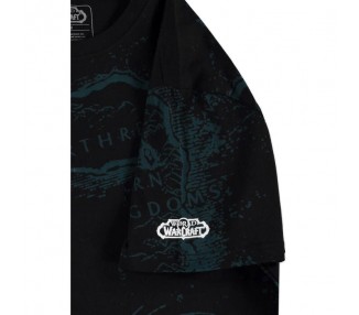 Camiseta Azeroth Map World Of Warcraft