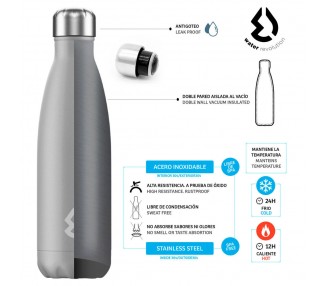 Botella Negro Water Revolution 500ml