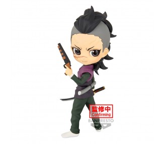 Figura Genya Shinazugawa Demon Slayer Kimetsu no Yaiba Q posket 14cm