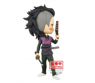 Figura Genya Shinazugawa Demon Slayer Kimetsu no Yaiba Q posket 14cm
